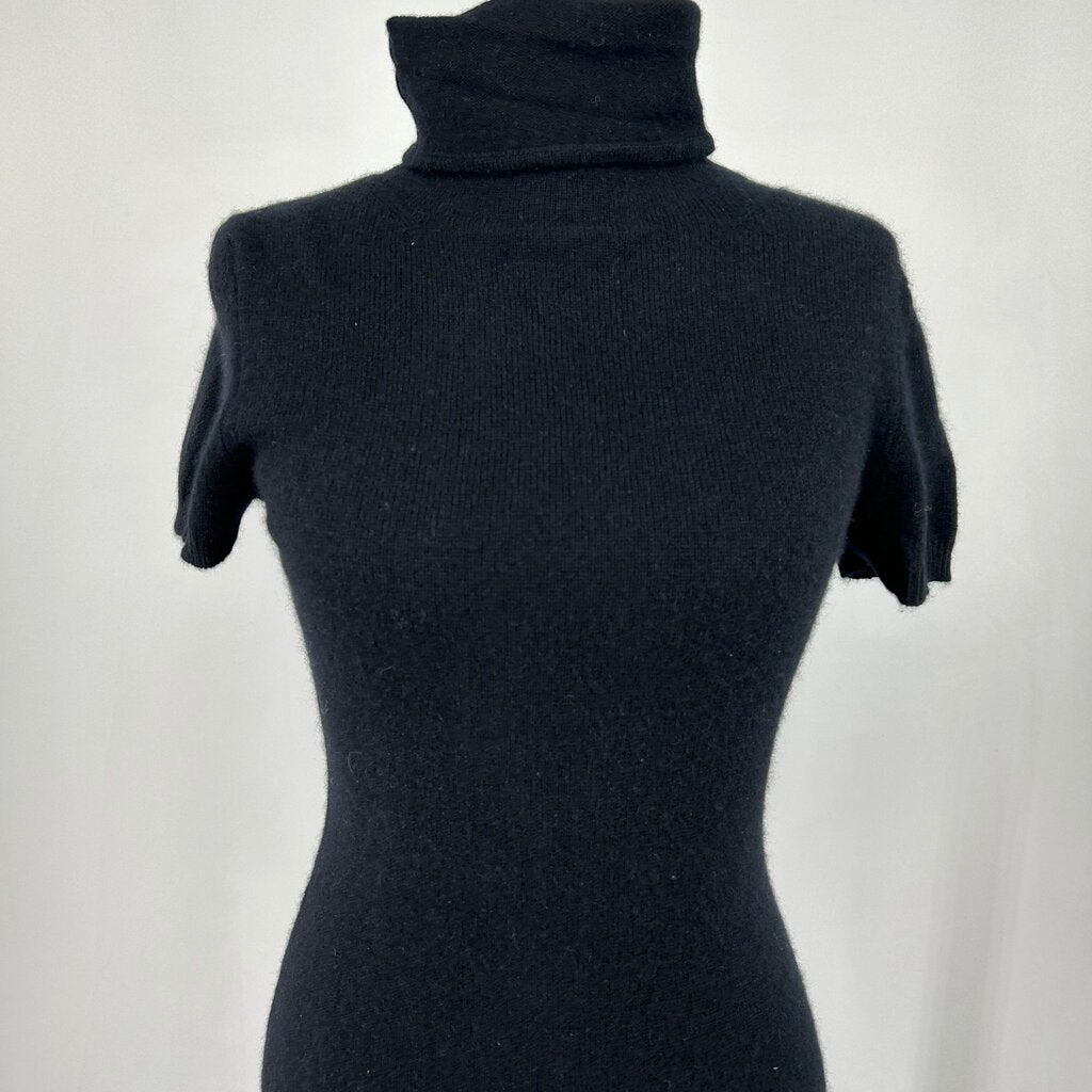 Scoop Cashmere Blend S/s Turtleneck