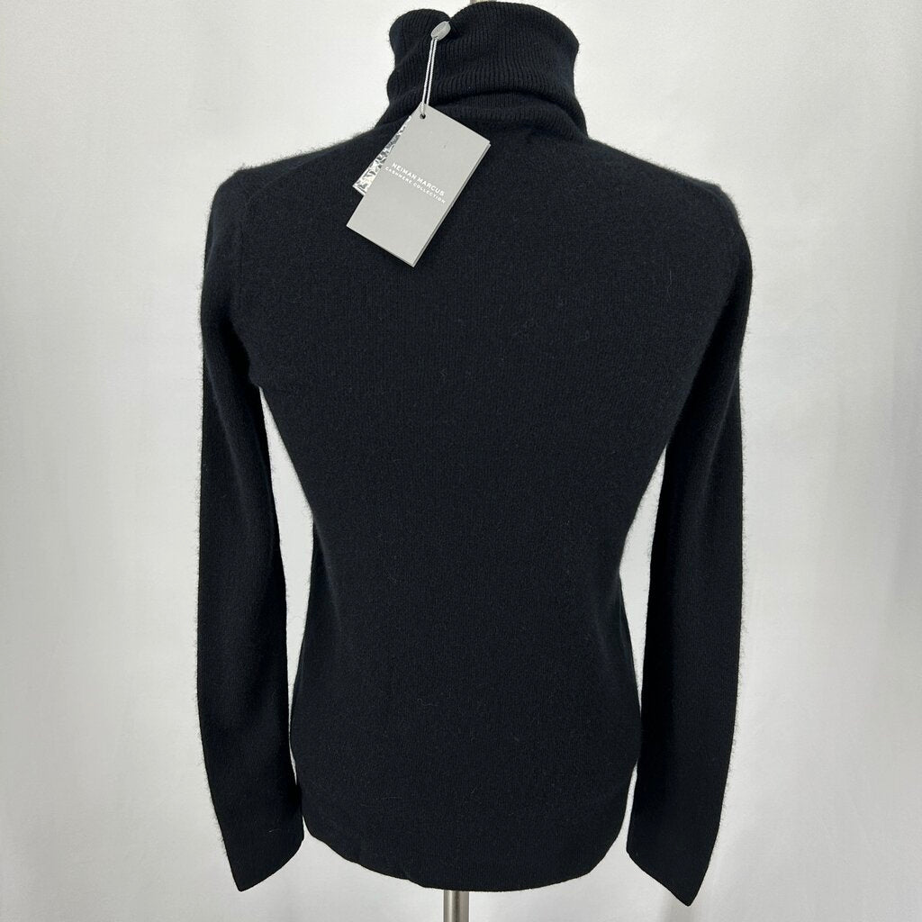 Neiman Marcus L/s Cashmere Turtleneck