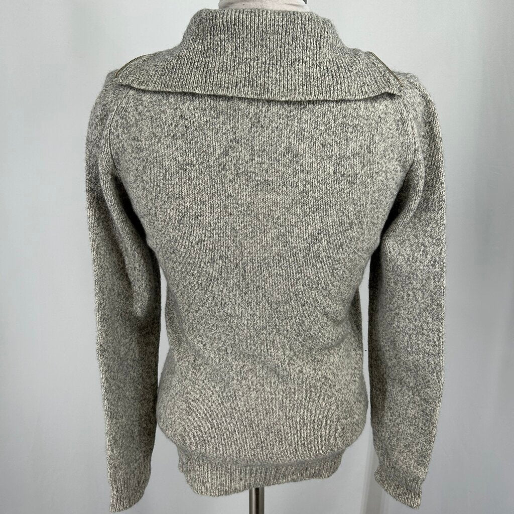 Ballantyne L/s Cashmere Quarter Zip
