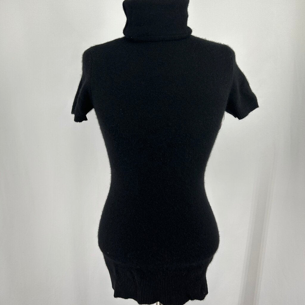 Scoop S/s Cashmere Blend Turtleneck