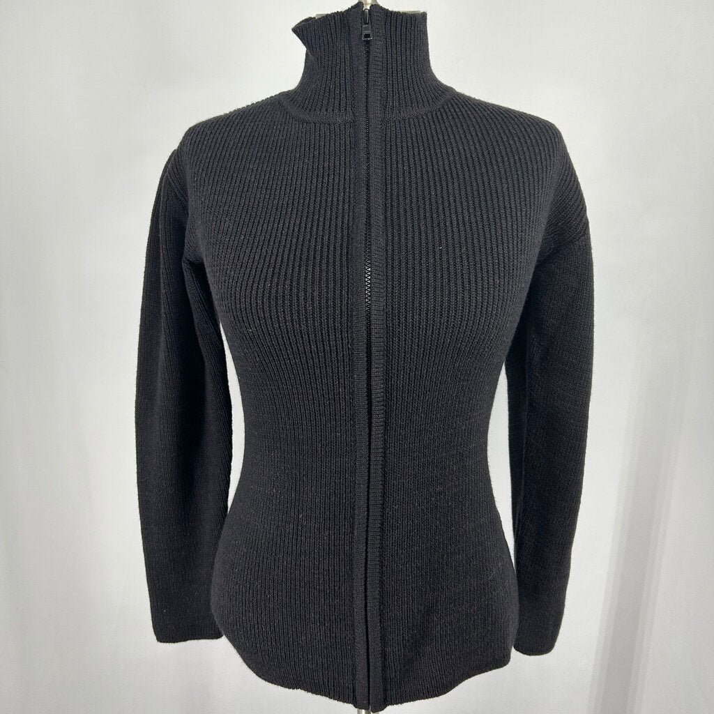 Zang Toi L/s Zip Up Sweater