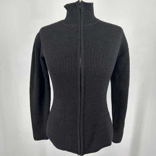 Zang Toi L/s Zip Up Sweater