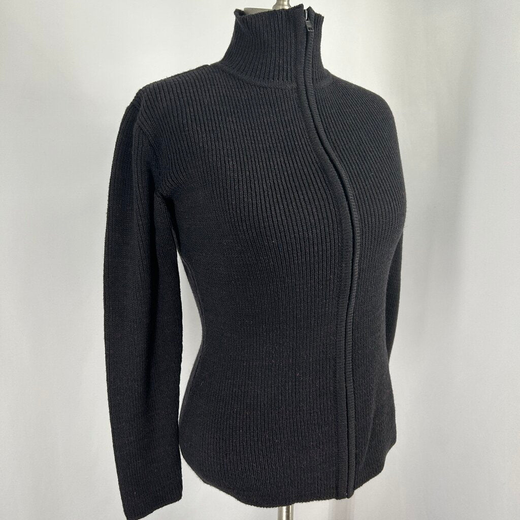 Zang Toi L/s Zip Up Sweater