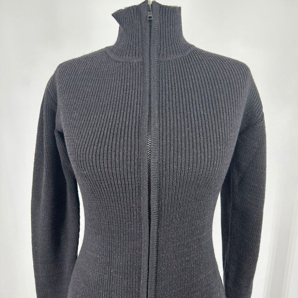 Zang Toi L/s Zip Up Sweater