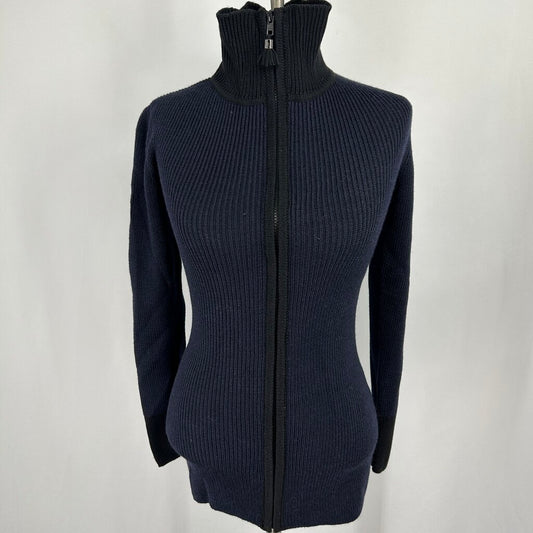 Zang Toi L/s Zip Up Sweater
