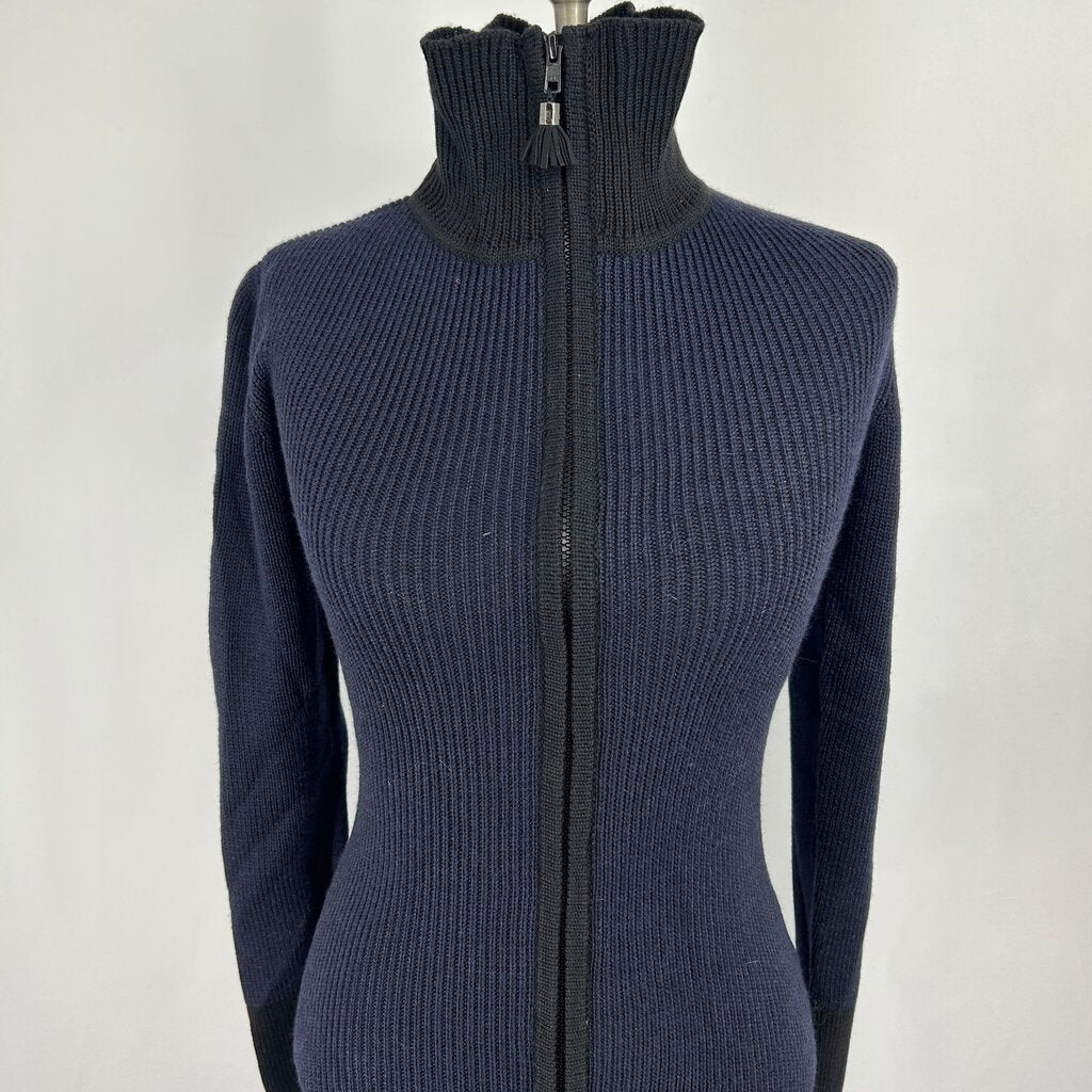 Zang Toi L/s Zip Up Sweater