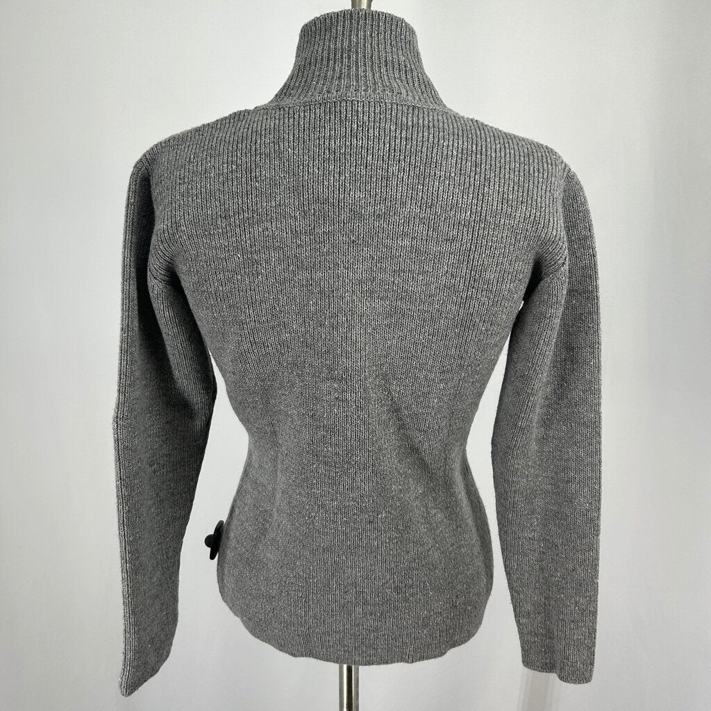 Zang Toi L/s Zip Up Sweater