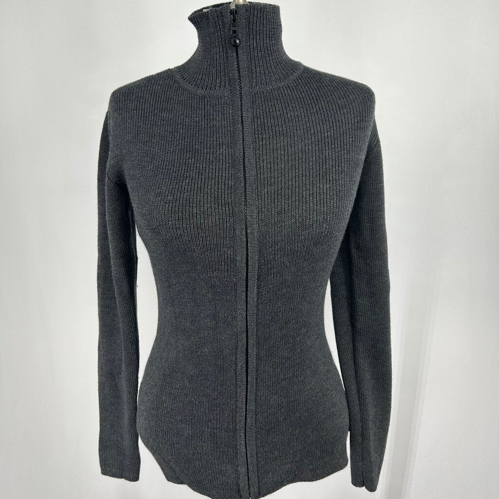 Zang Toi L/s Zip Up Sweater