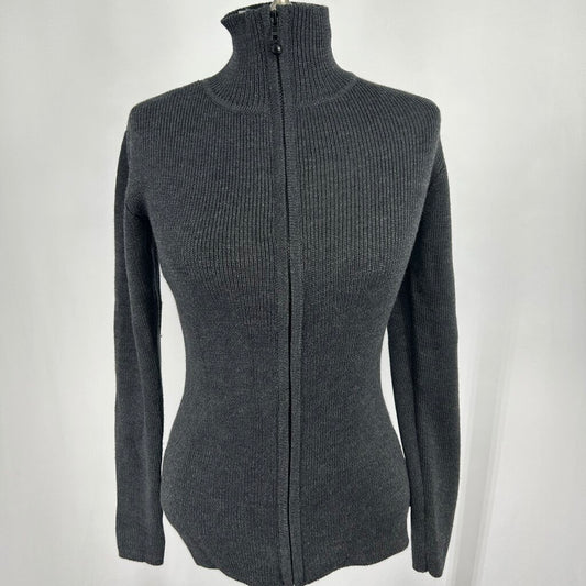 Zang Toi L/s Zip Up Sweater