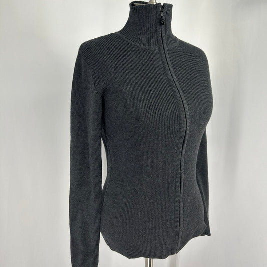 Zang Toi L/s Zip Up Sweater