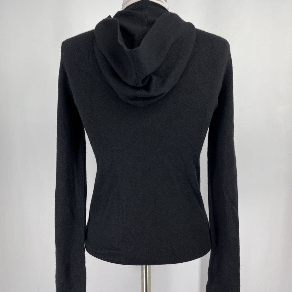 Akris Cashmere Blend Quarter Zip Hoodie