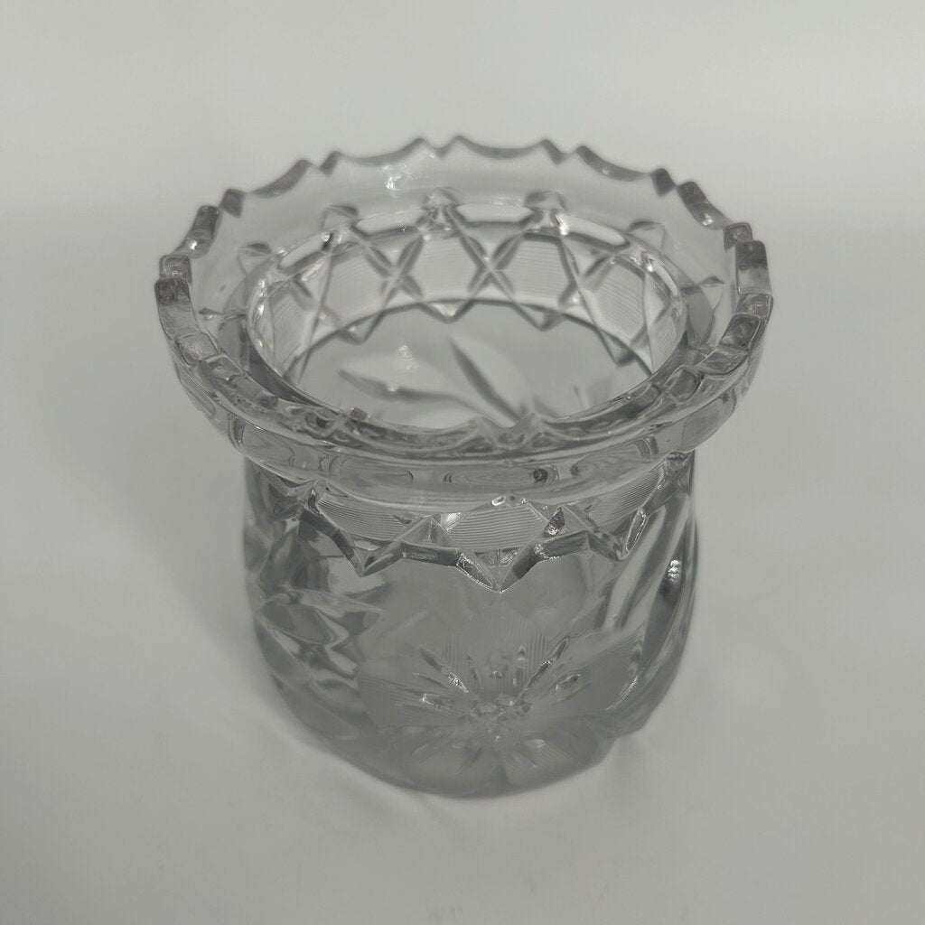 Crystal Sugar Bowl No Lid