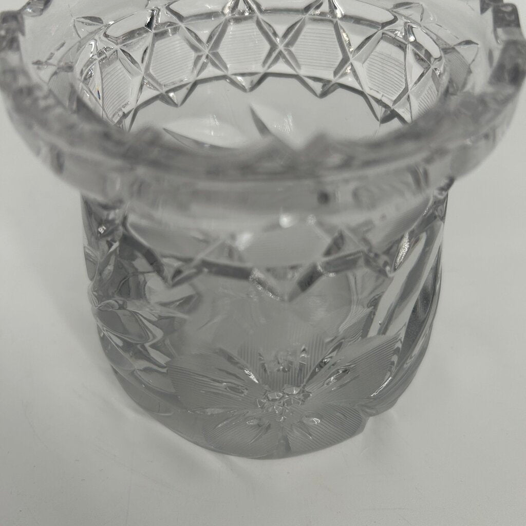 Crystal Sugar Bowl No Lid