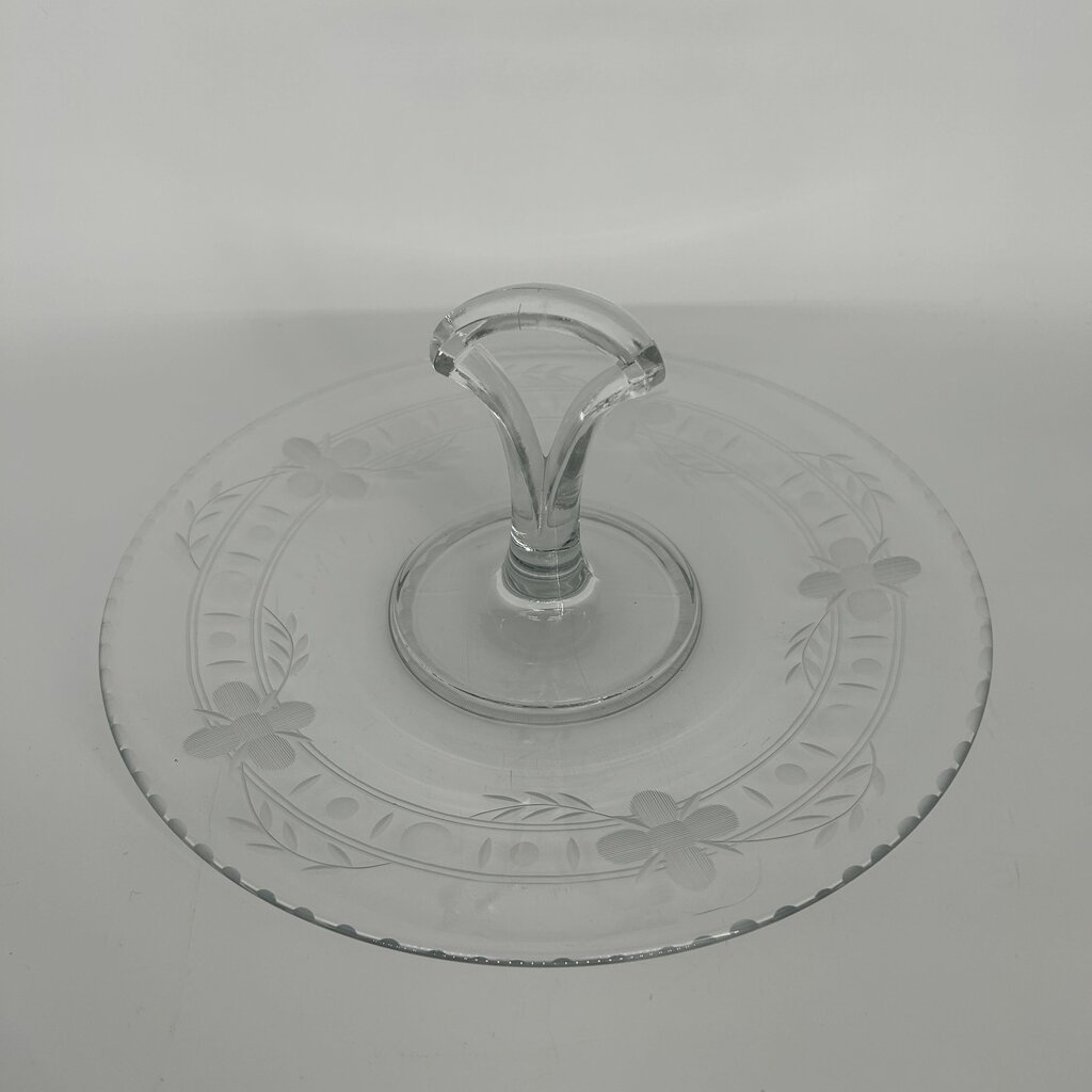 VTG Center Handle Serving Plate