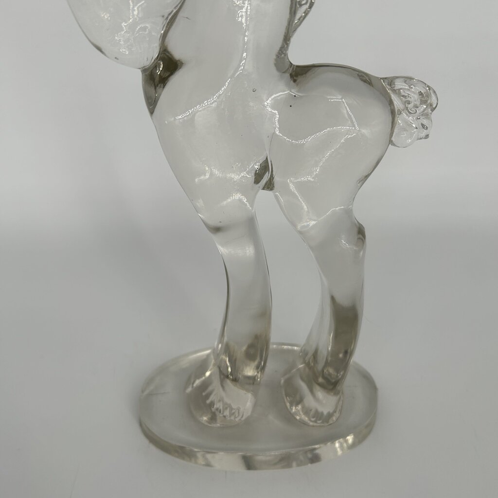VTG Tall Glass Pony