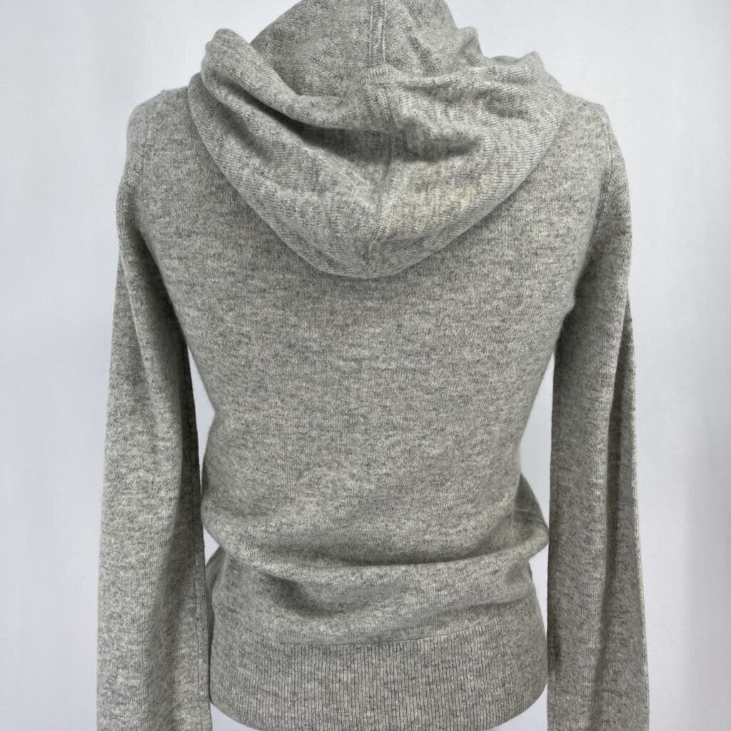 J Crew Cashmere Zip Up Hoodie