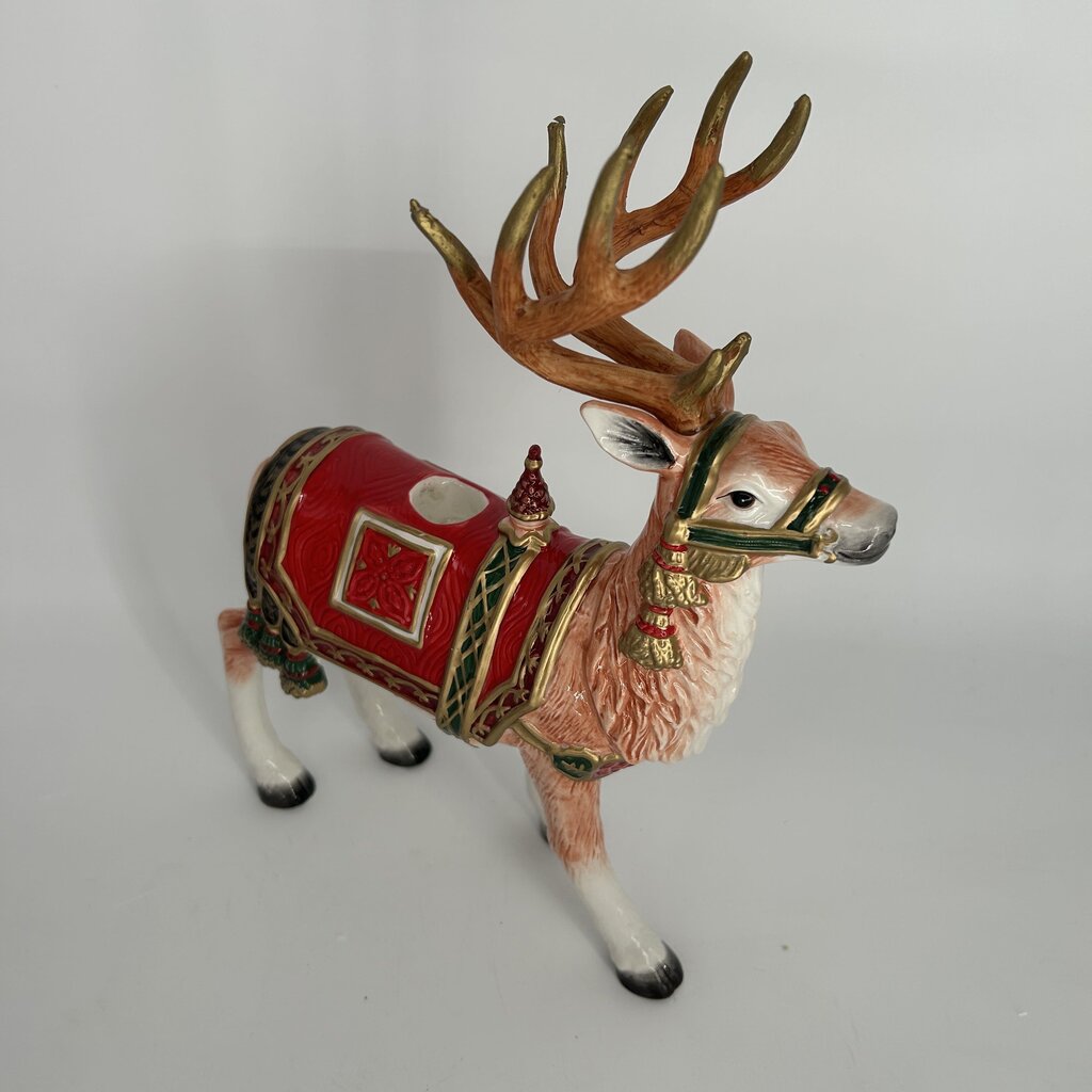 Fitz & Floyd Deer Candle Holder