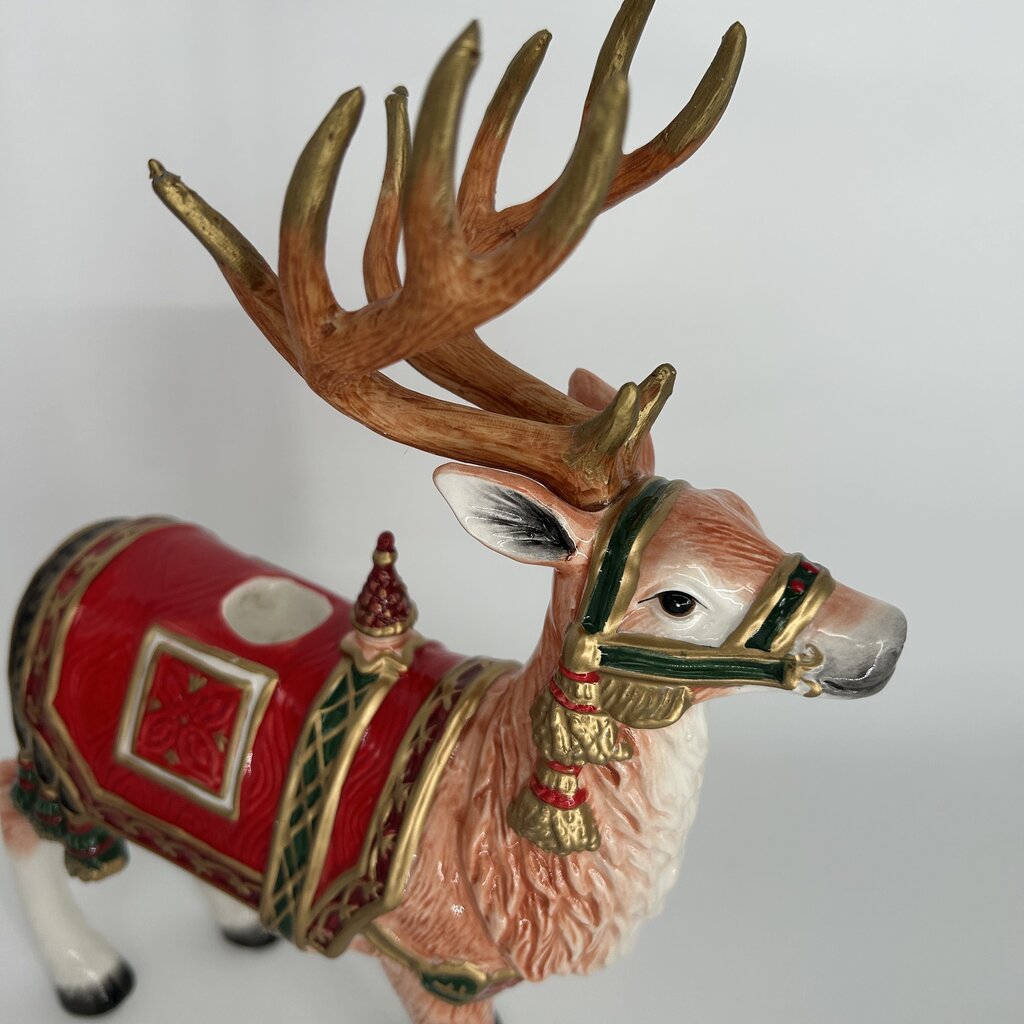 Fitz & Floyd Deer Candle Holder
