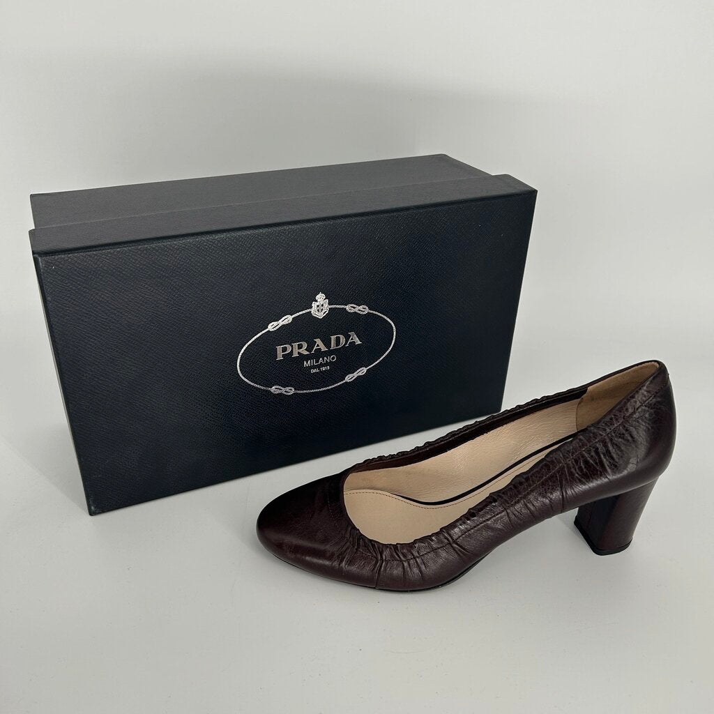 Prada Calzature Donna Leather Heels