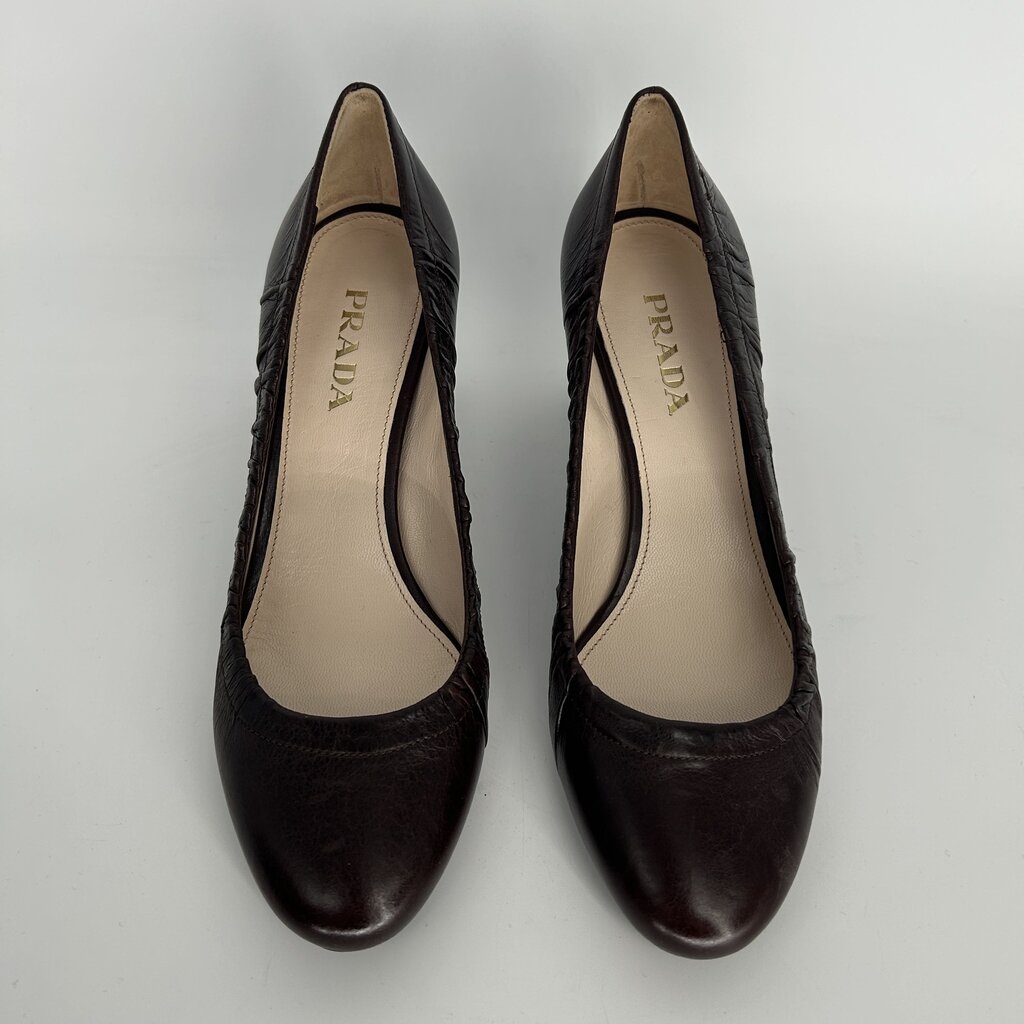 Prada Calzature Donna Leather Heels