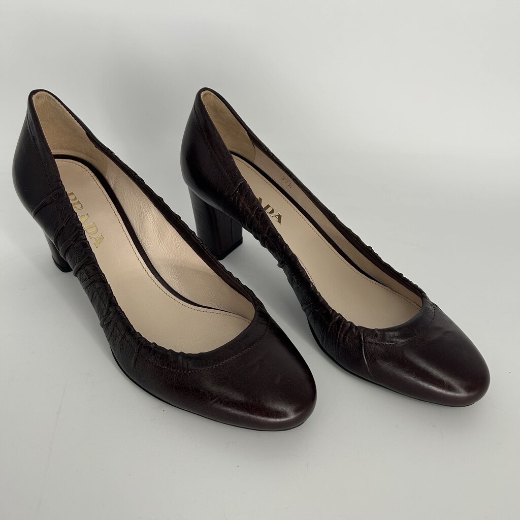 Prada Calzature Donna Leather Heels