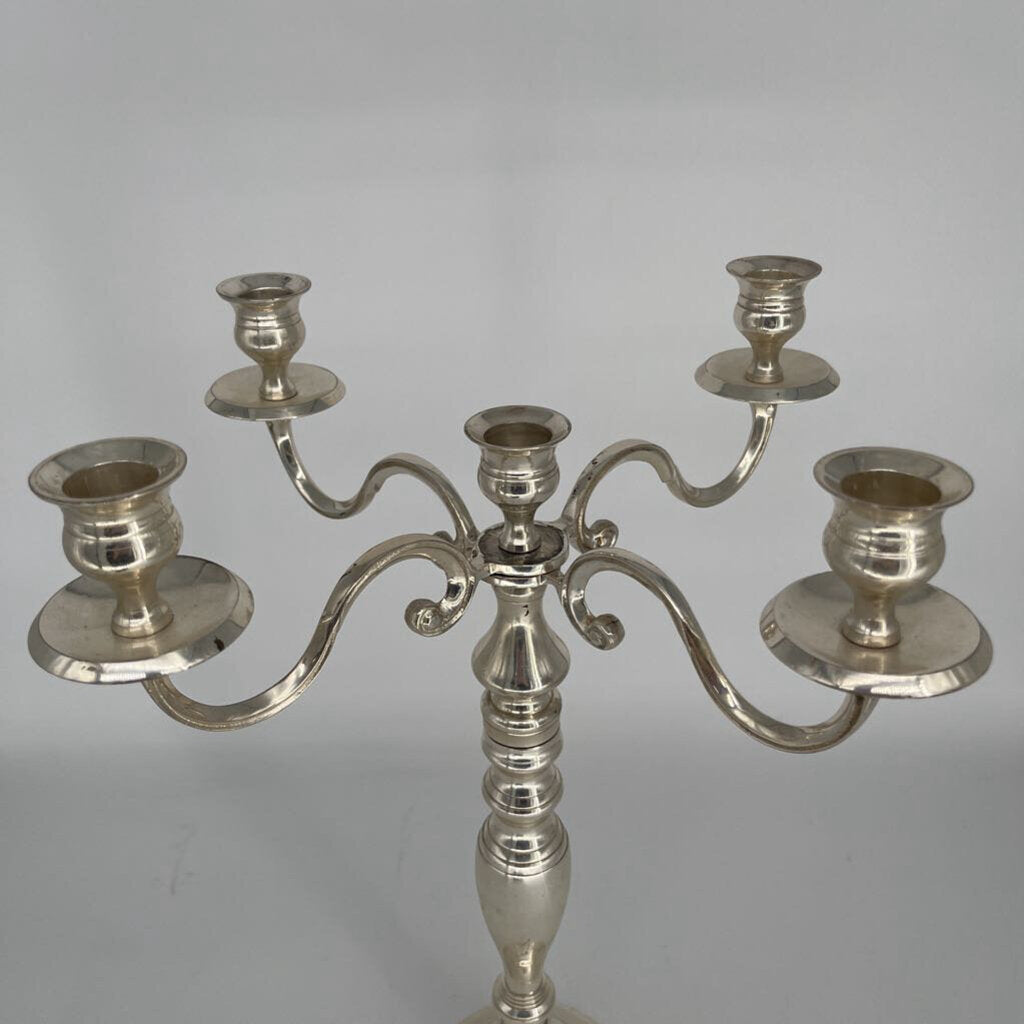 Silver Plate Candelabra