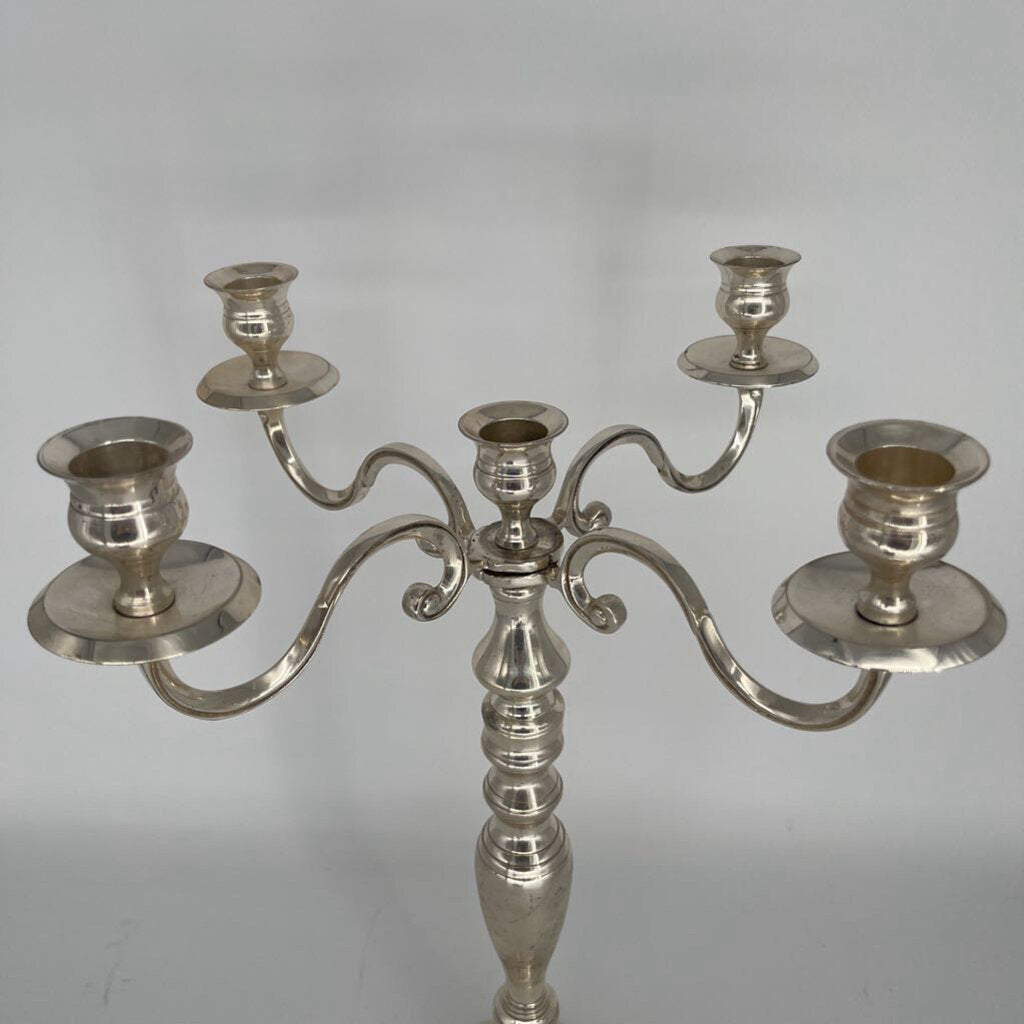 Silver Plate Candelabra