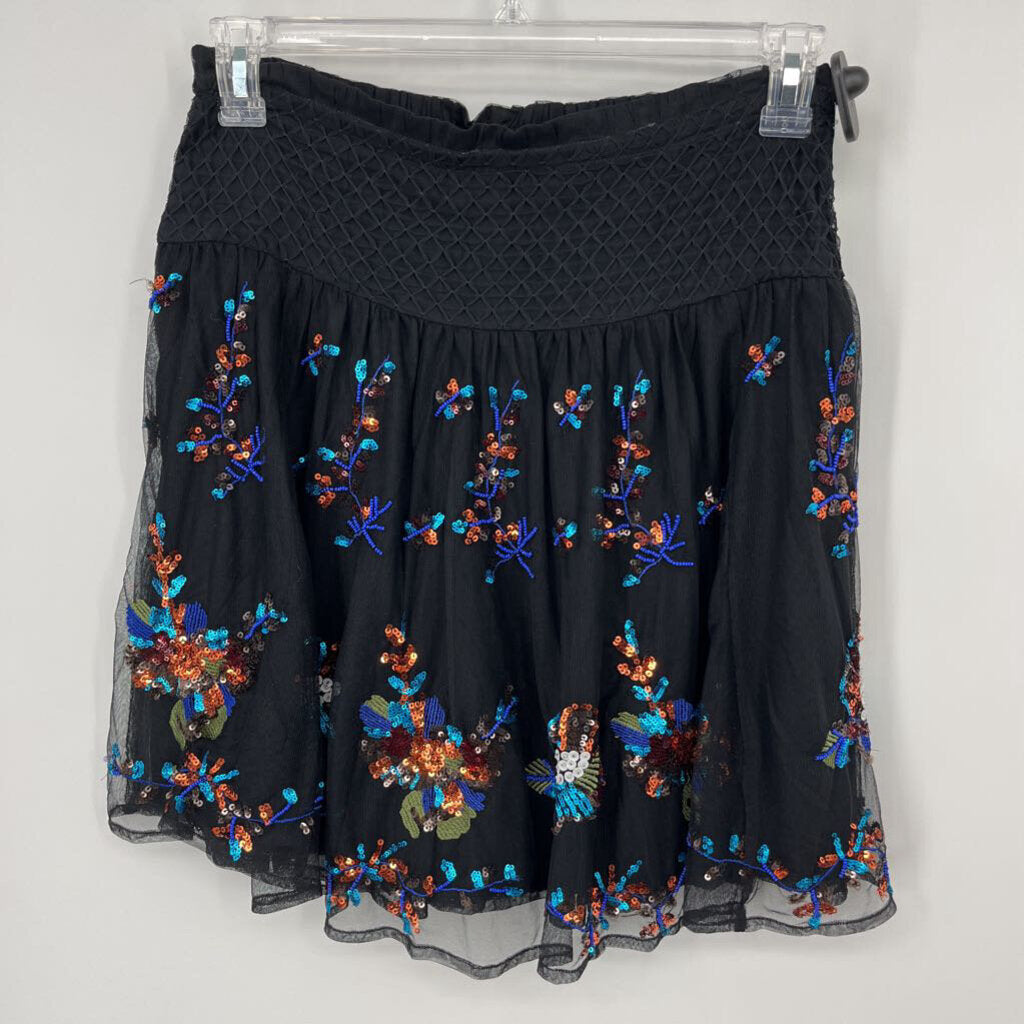 Anthropologie Sequin Skirt
